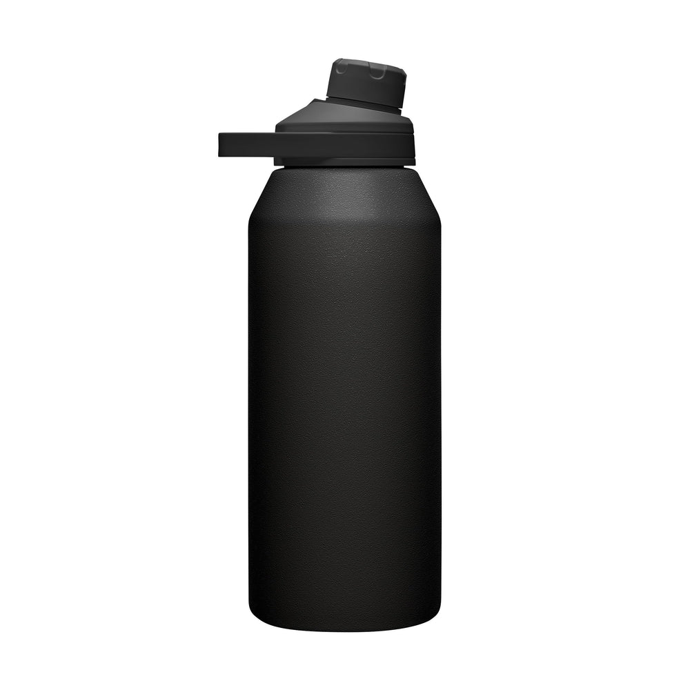 CamelBak side profile highlighting grip and sweat-resistant finish benefit