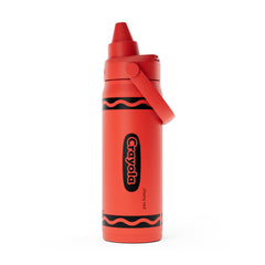 CamelBak Crayola front view showing red finish and compact shape for easy ID
