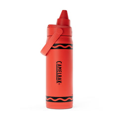 CamelBak Crayola side profile highlighting slim design for backpack pockets
