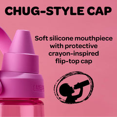 CamelBak Crayola silicone base close-up protecting surfaces and reducing noise