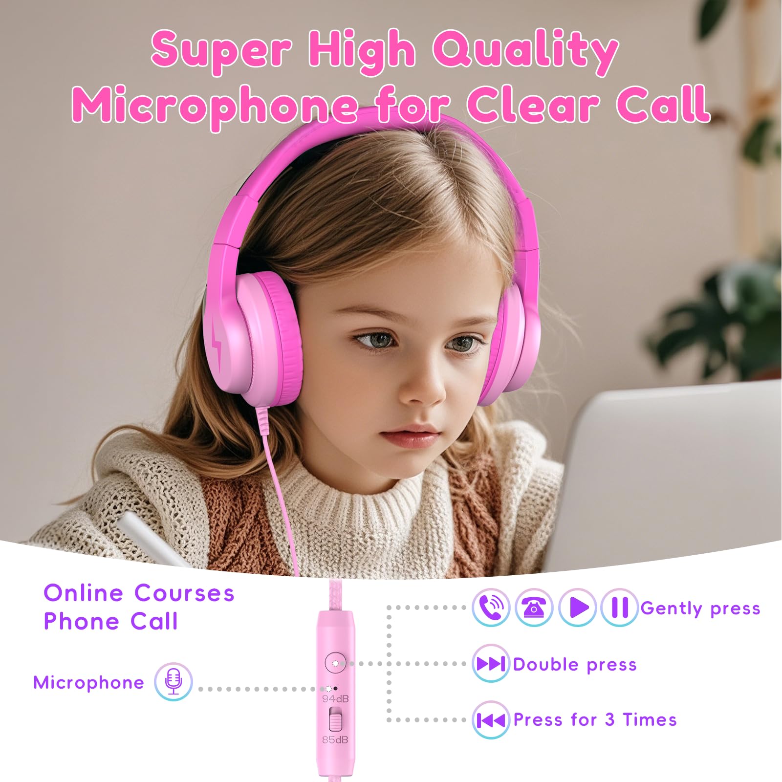 Candy Bila 3.5mm jack detail showing universal plug for wide device compatibility
