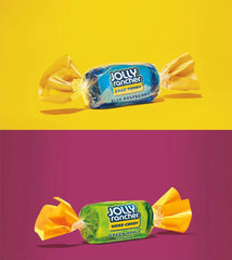 Candylish Jolly Ranchers close-up of colorful candies highlighting flavor variety
