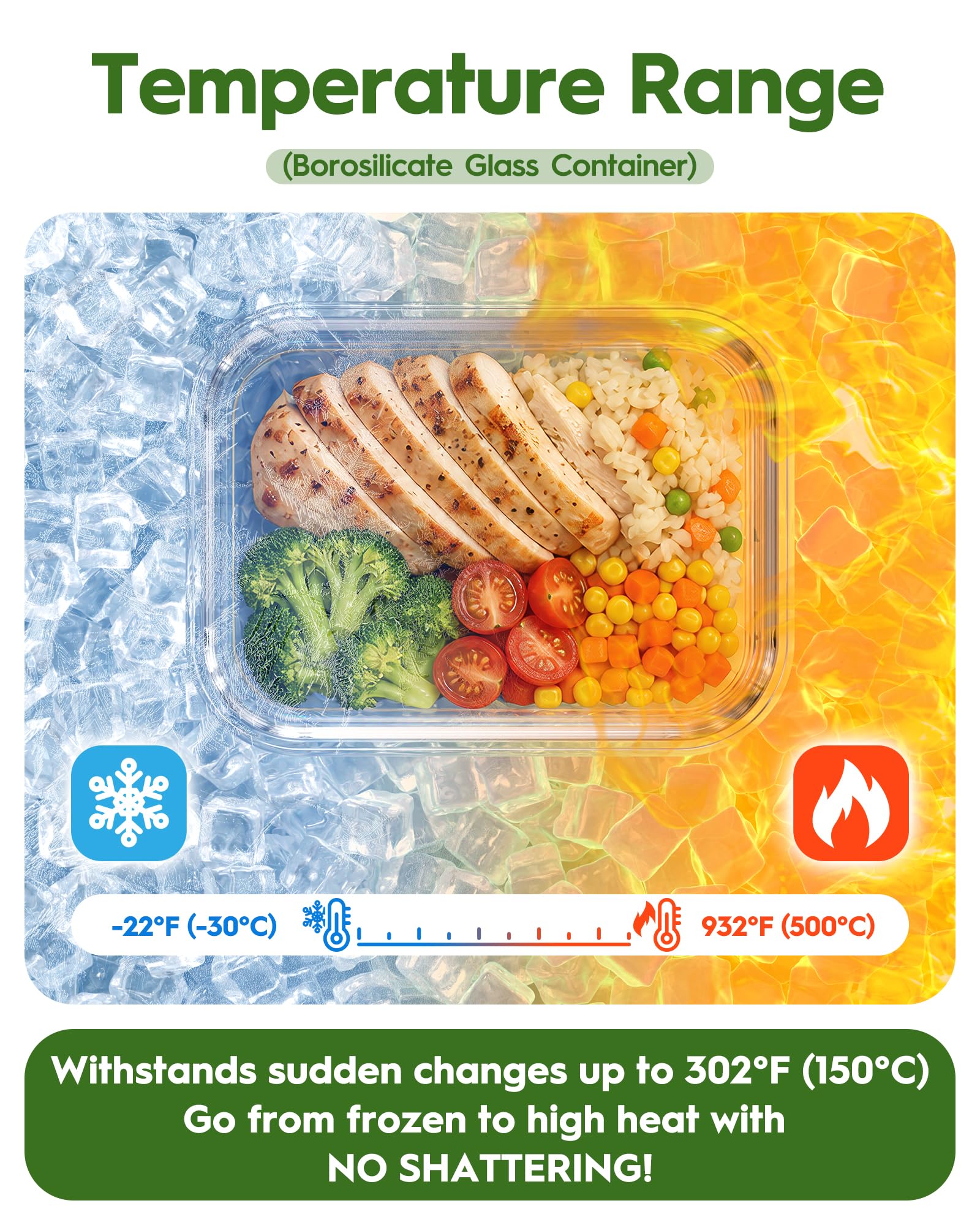 Canfanni containers neatly arranged in fridge illustrating organized storage