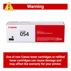 Canon 054 box hologram and logo confirming genuine Canon product authenticity