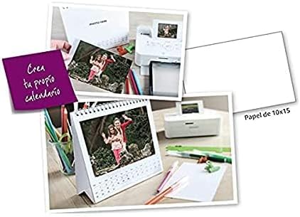 Canon KP-108IN glossy paper stack highlighting pre-cut 4x6 convenience