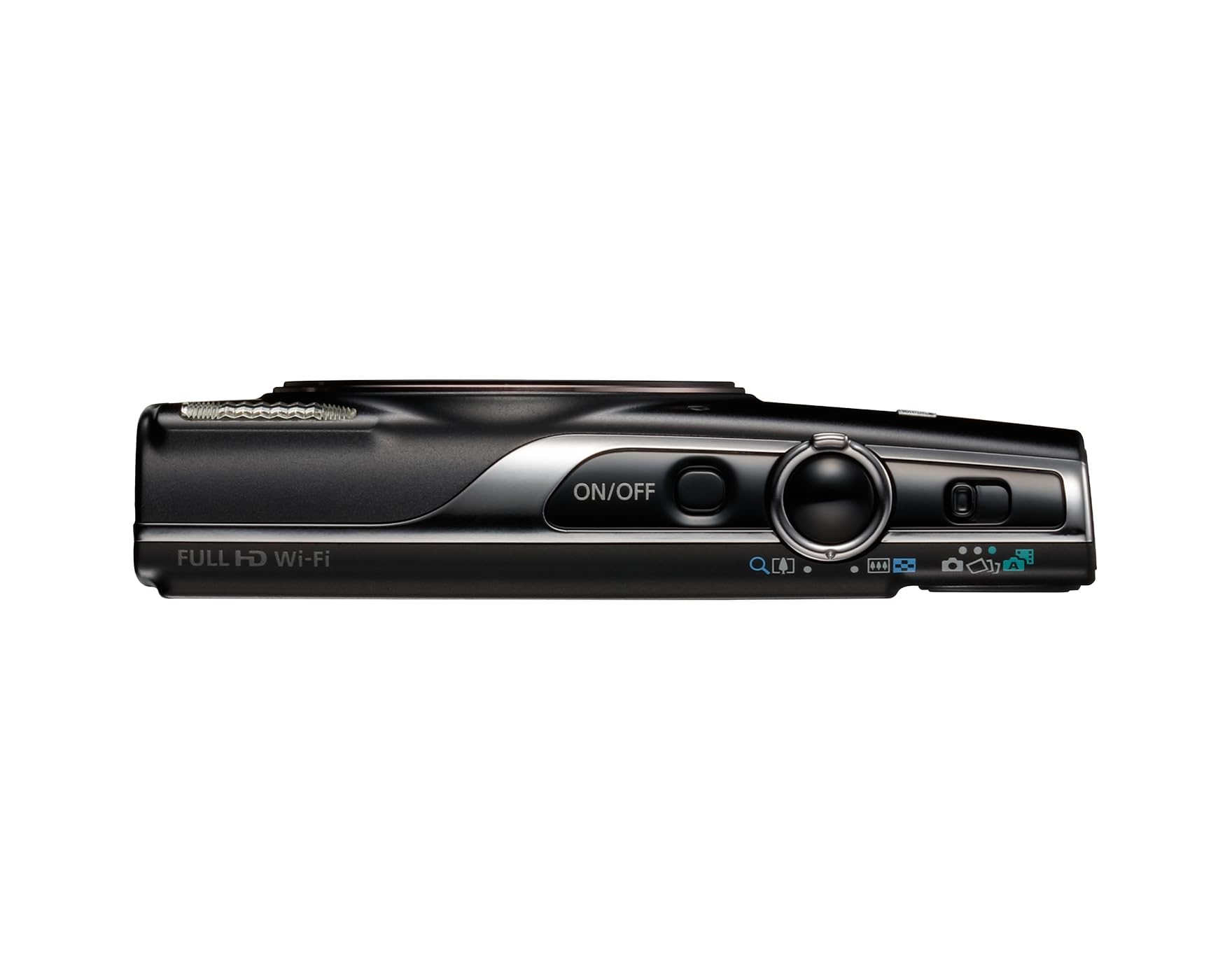 Canon PowerShot ELPH 360 HS rear buttons and controls for quick access