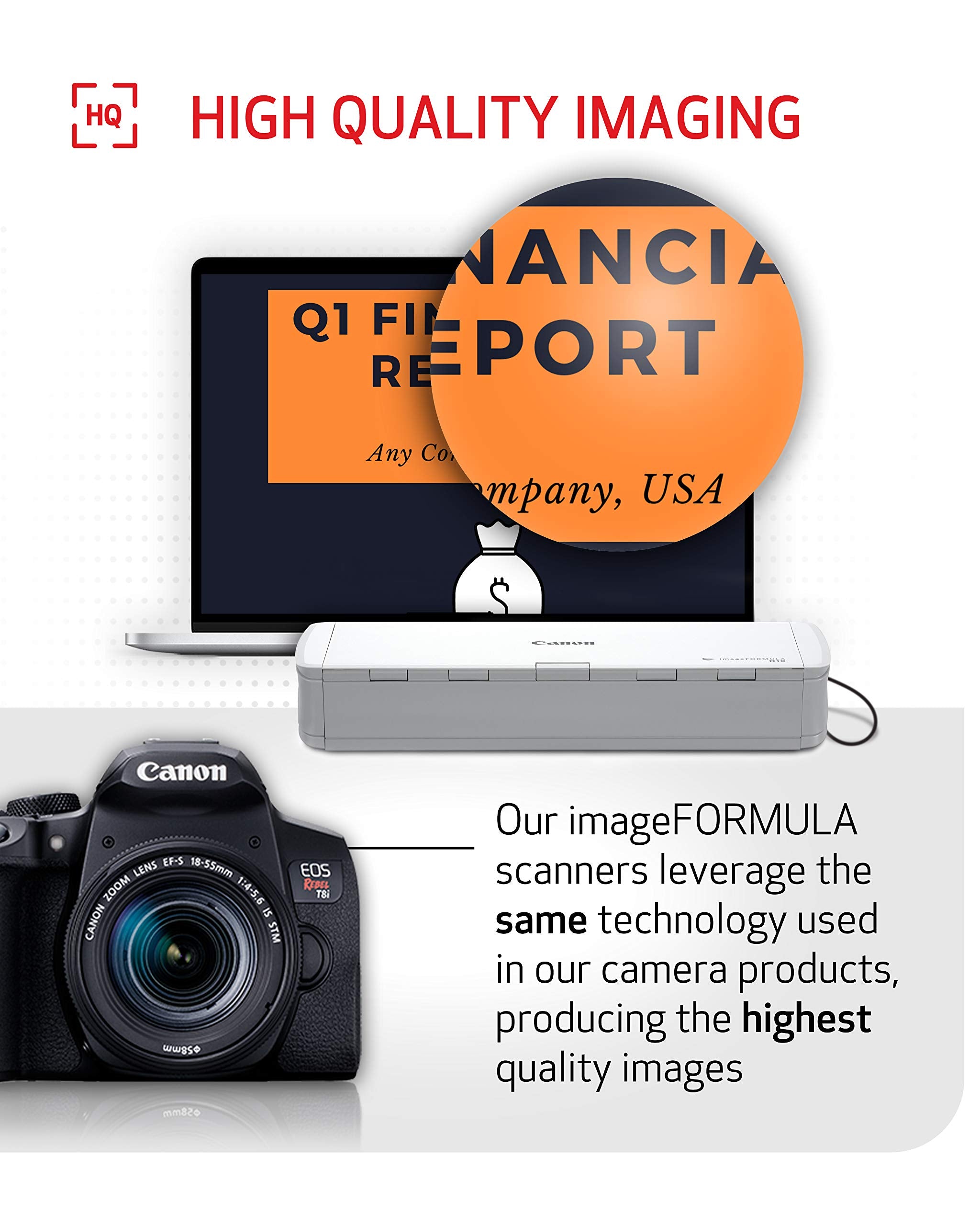 Canon R10 next to laptop to show compact size and easy transportation benefit
