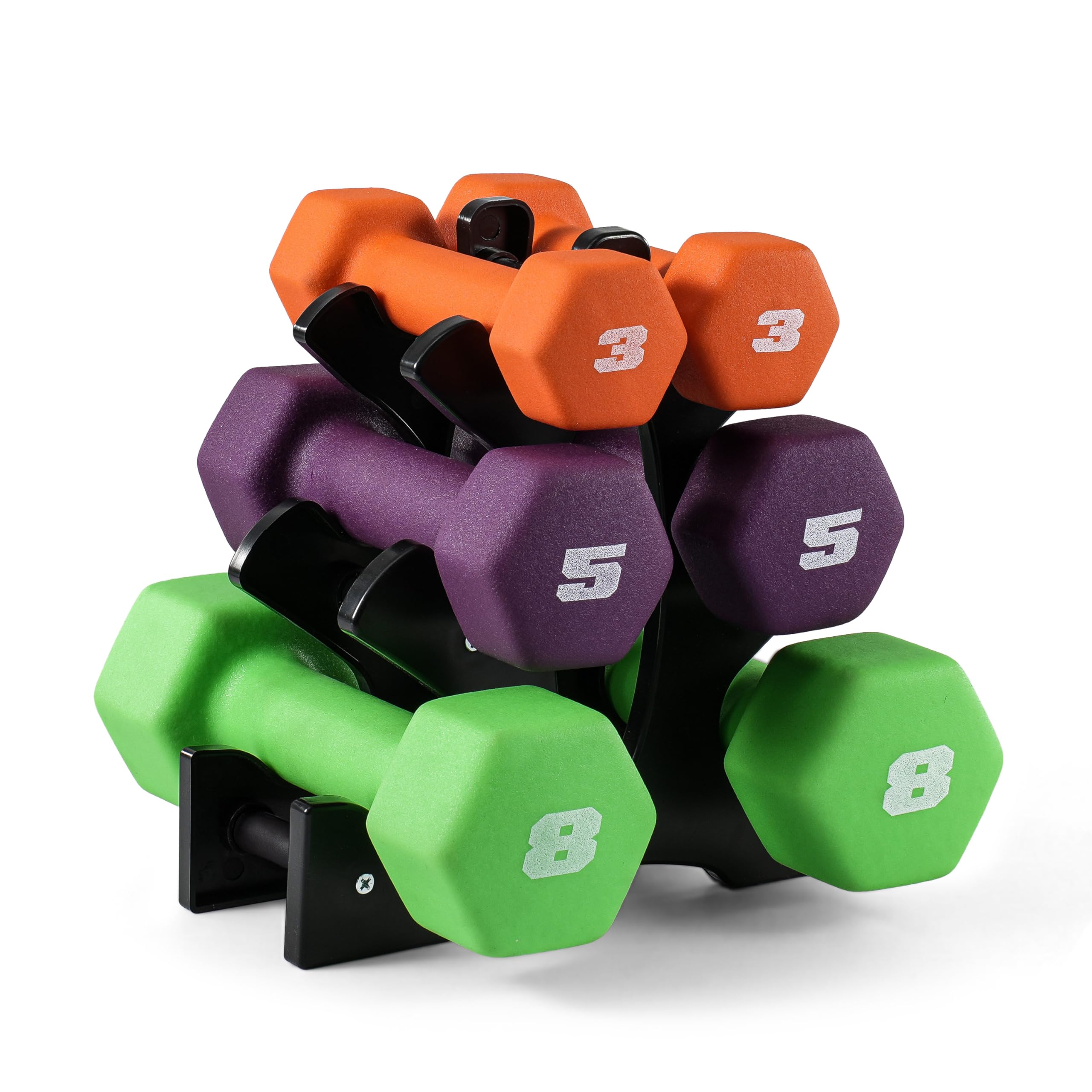 CAP color series front view with rack showing organized multicolor benefits