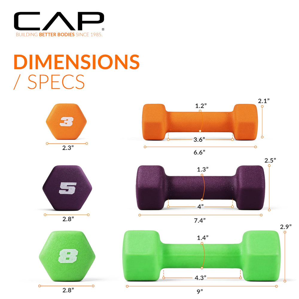 CAP size comparison in hand showing easy portability benefit