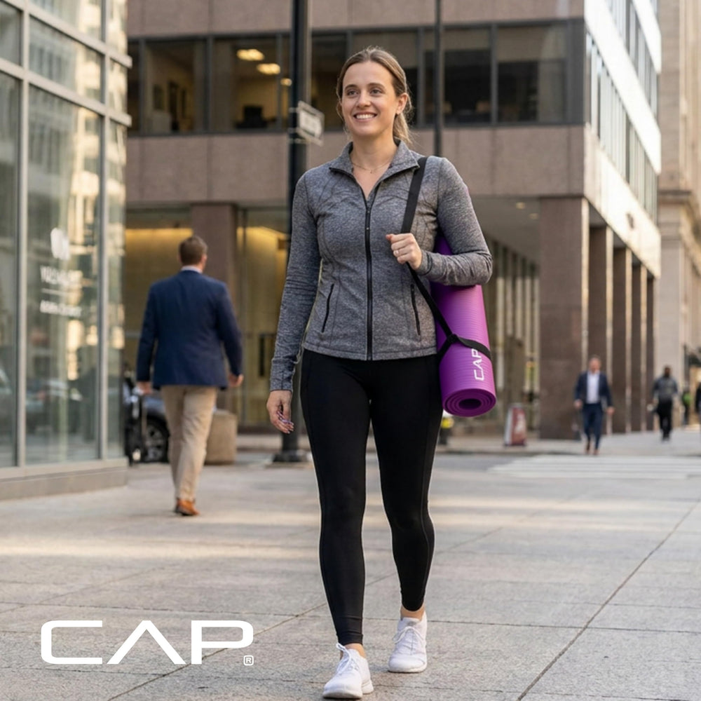 CAP scale against person illustrating full 68 by 24 inch coverage