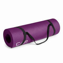 CAP wine front view showing full mat and color with supportive cushioning