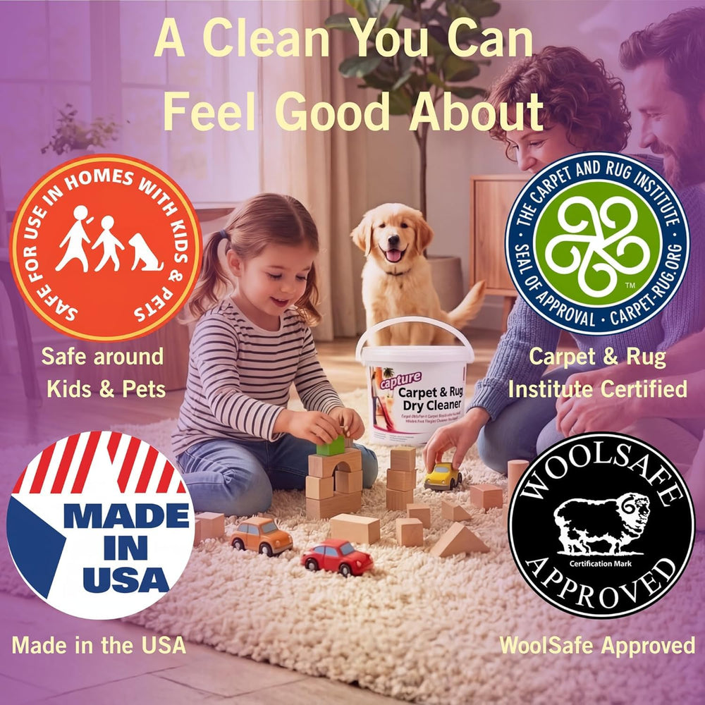 Capture used on car seat interior showing odor removal benefit