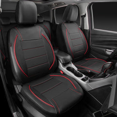CAR PASS close-up of PU leather texture for luxury touch