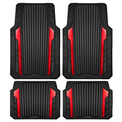 CAR PASS front mat top view showing anodized metallic finish and protection