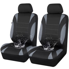 CAR PASS front seat cover full view showing fit and protection benefits