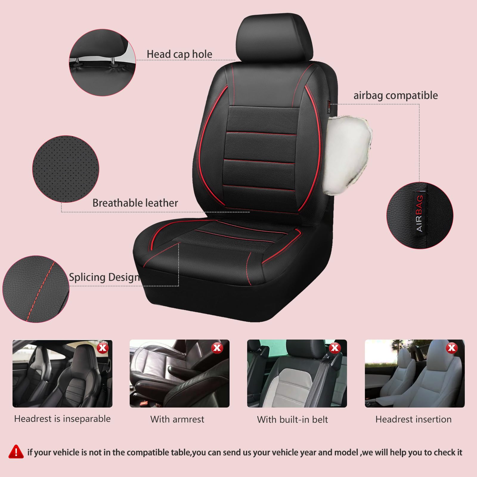 CAR PASS headrest with reserved openings preserving function