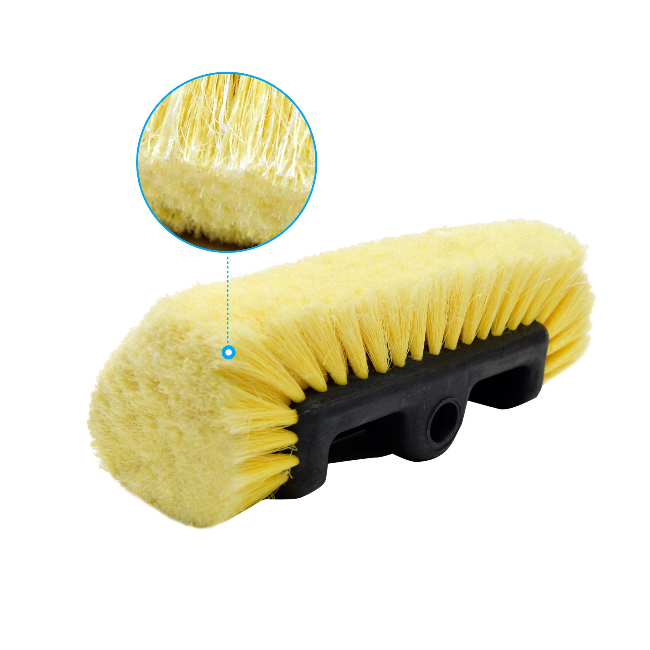 CARCAREZ close-up of soft bristles highlighting gentle texture for paint-safe cleaning