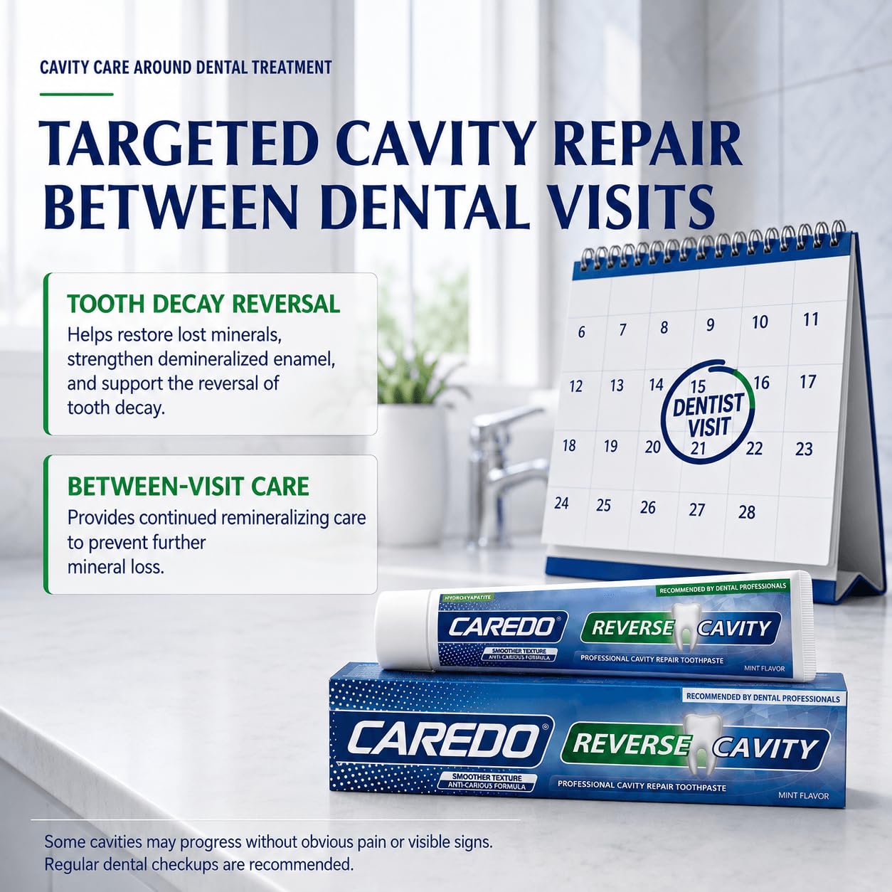 CAREDO tube cap and label emphasizing ingredient transparency and easy storage