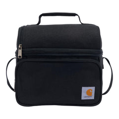 Carhartt front view of lunch box showing durable shell and easy access