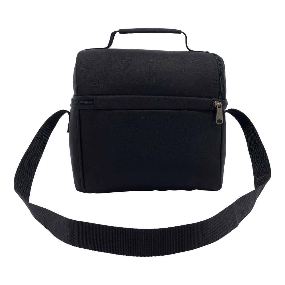 Carhartt open bag showing dual compartments and organized storage