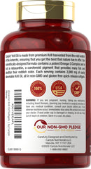 Carlyle detailed nutrition and ingredients label showing potency and purity