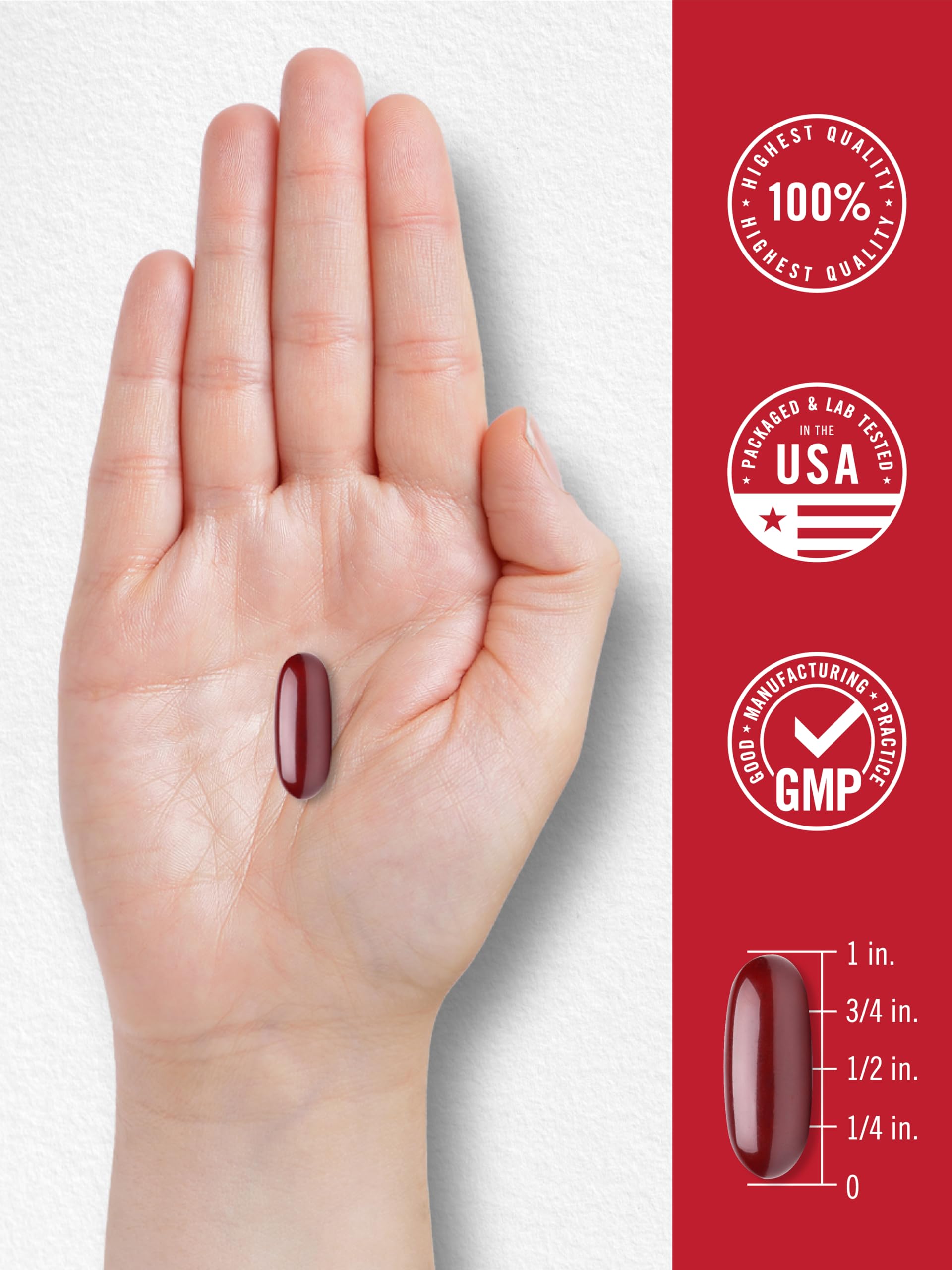 Carlyle purity seal badge emphasizing Antarctic krill sourcing and clean label