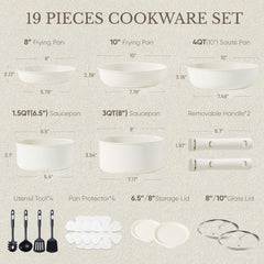 CAROTE detachable handle locking mechanism shown for secure cooking benefit