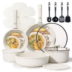 CAROTE full 19-piece set displayed for quick identification and compact benefit