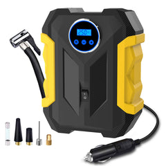 CARSUN front view of portable compressor showing compact form and travel-ready convenience