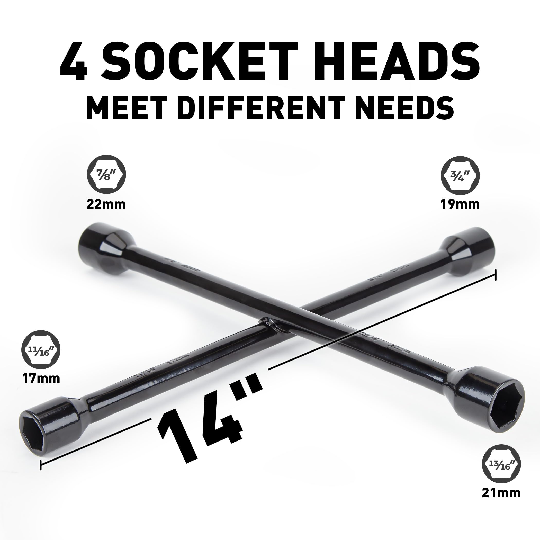 CARTMAN close-up of socket heads highlighting forged steel sockets for reliable fit