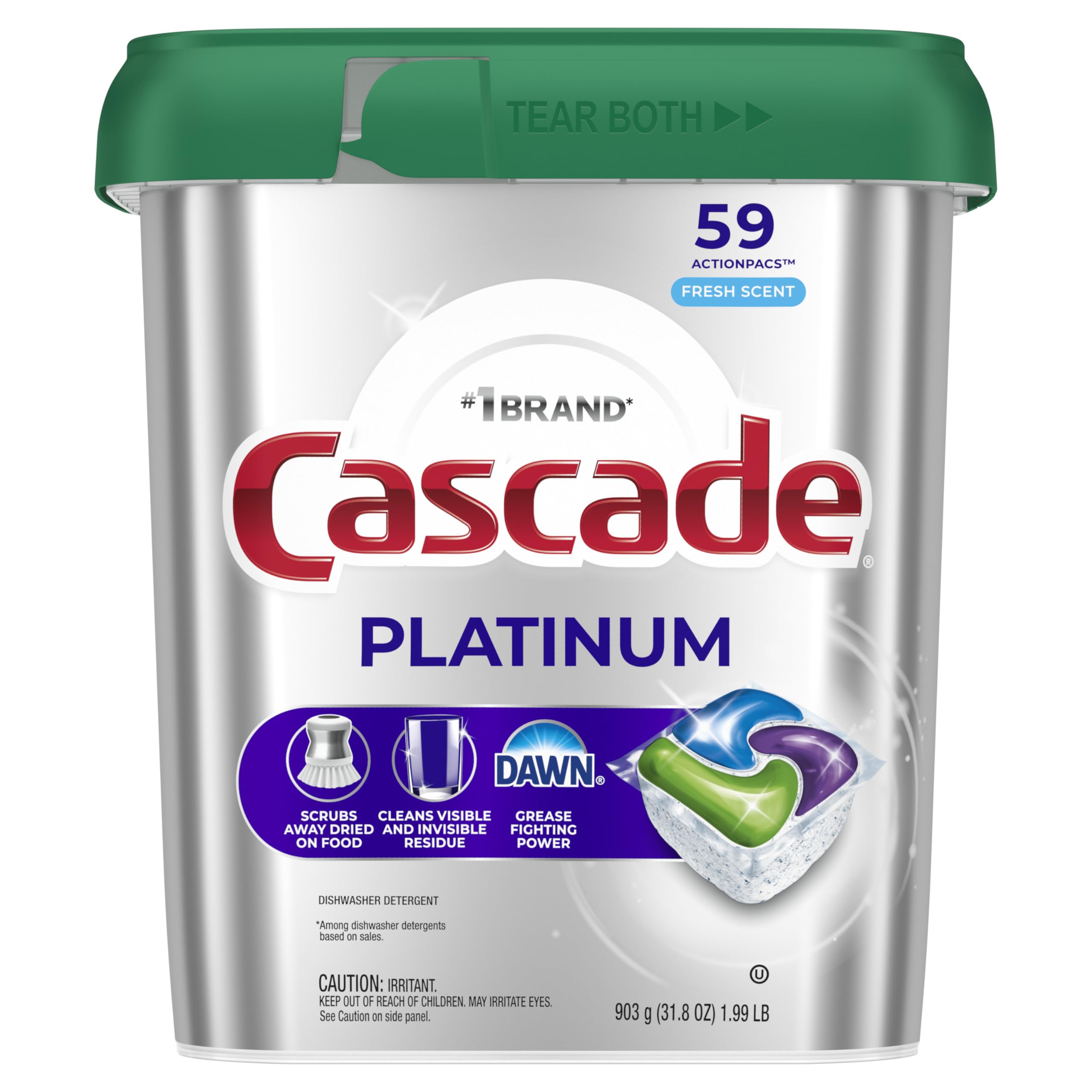 Cascade Platinum in a modern kitchen setting showing time-saving convenience benefit