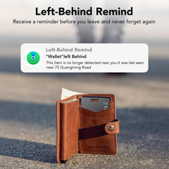 CASCHO card inside a wallet showing slim design and convenience benefit