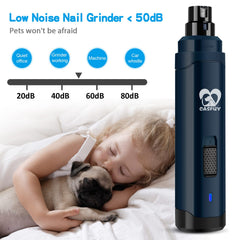 Casfuy three grinding ports displayed to show size options benefit for all pets