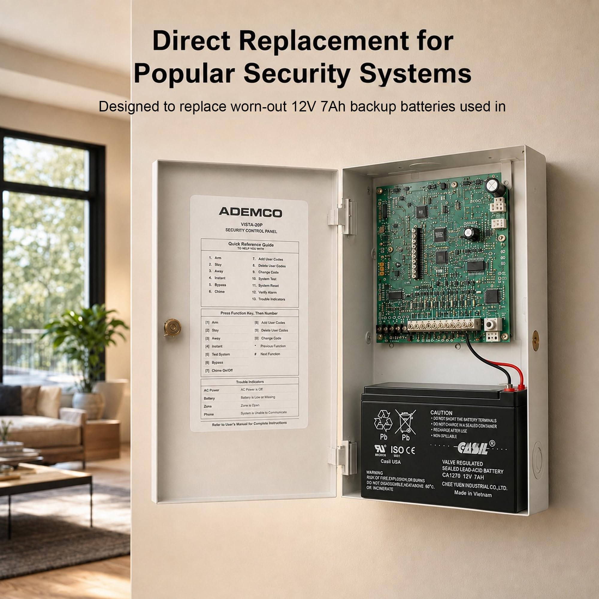 Casil CA1270 retail packaging with spec sheet for consumer confidence