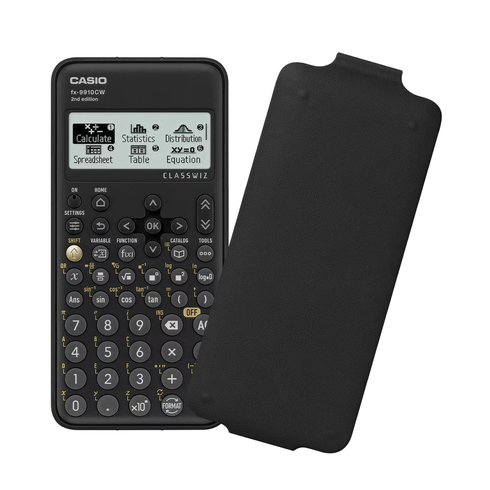 Casio front view showing clear keys and compact form factor benefit portability