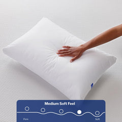 Casper cotton percale cover texture close-up for breathable cooling benefit