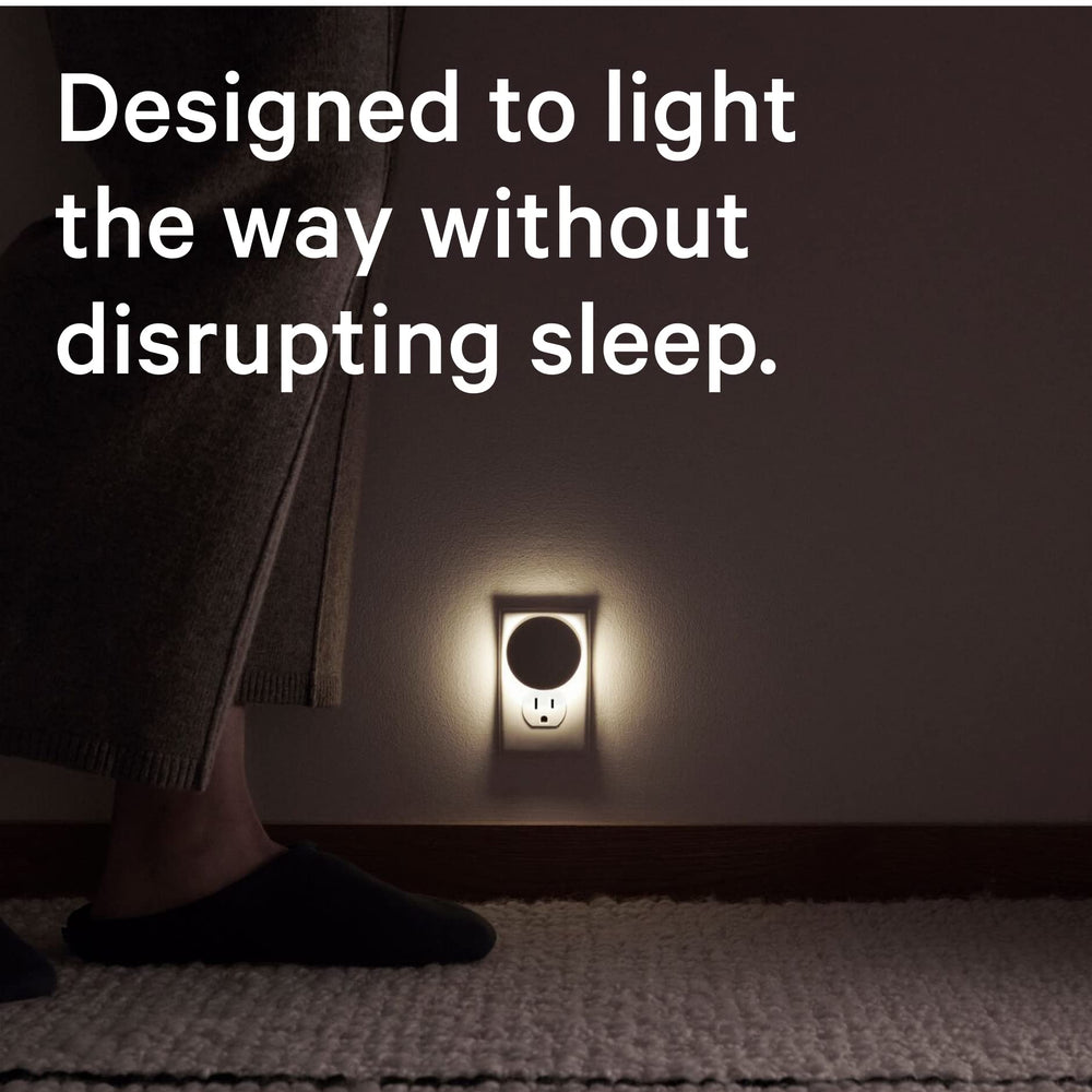 Casper Glow on bedside table offering comforting light without disruption