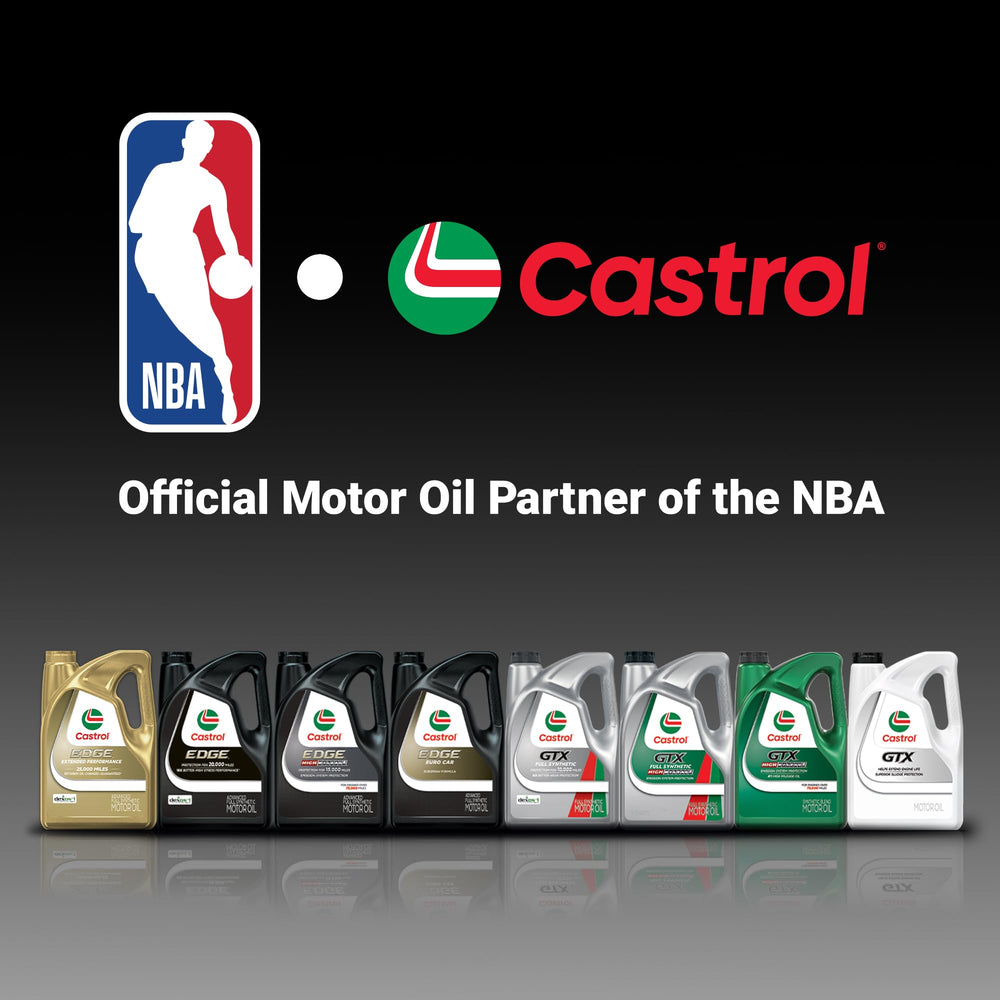 Castrol back label listing API and Ford WSS specifications