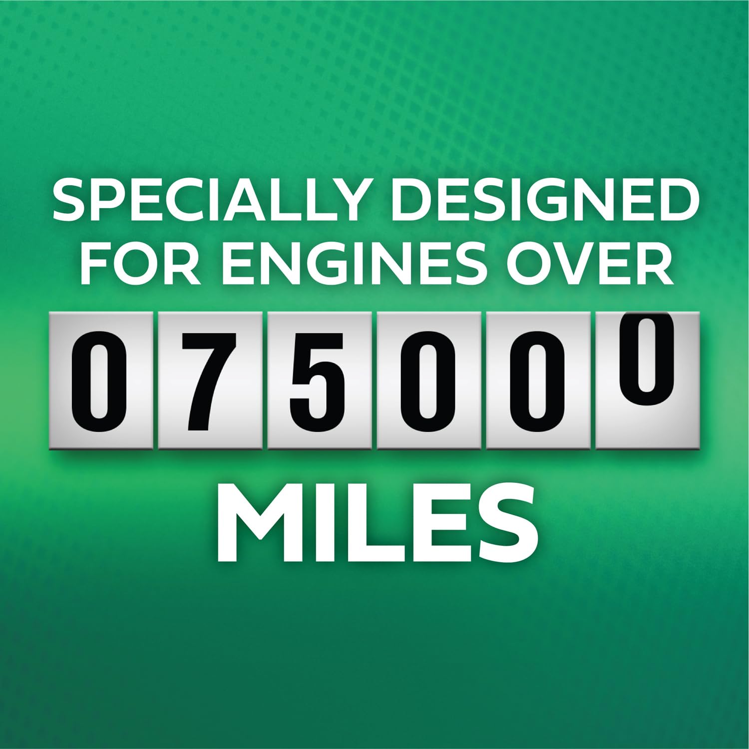 Castrol emissions protection badge showing catalytic converter care