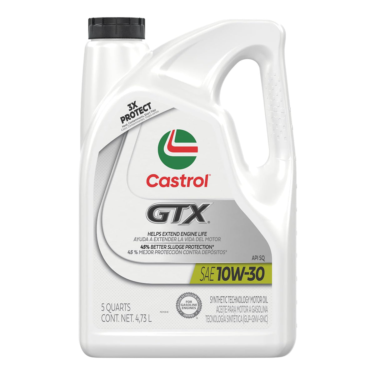 Castrol GTX front label showing product name and specs for confident purchase