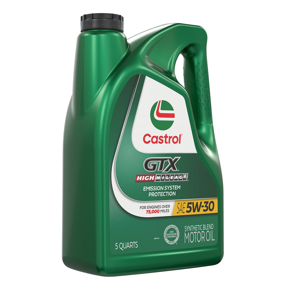 Castrol oil pouring closeup demonstrating smooth flow and protection
