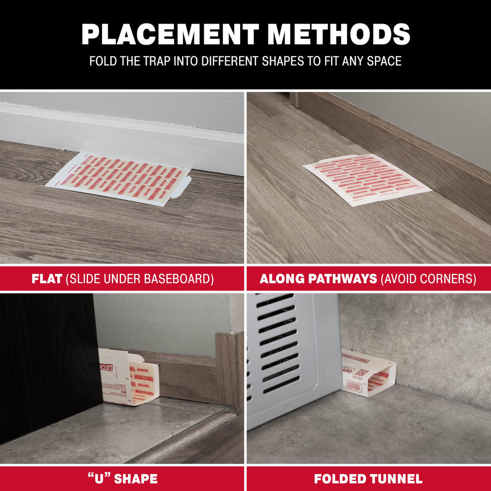 Catchmaster packaging and instructions label showing clear usage guidance benefit