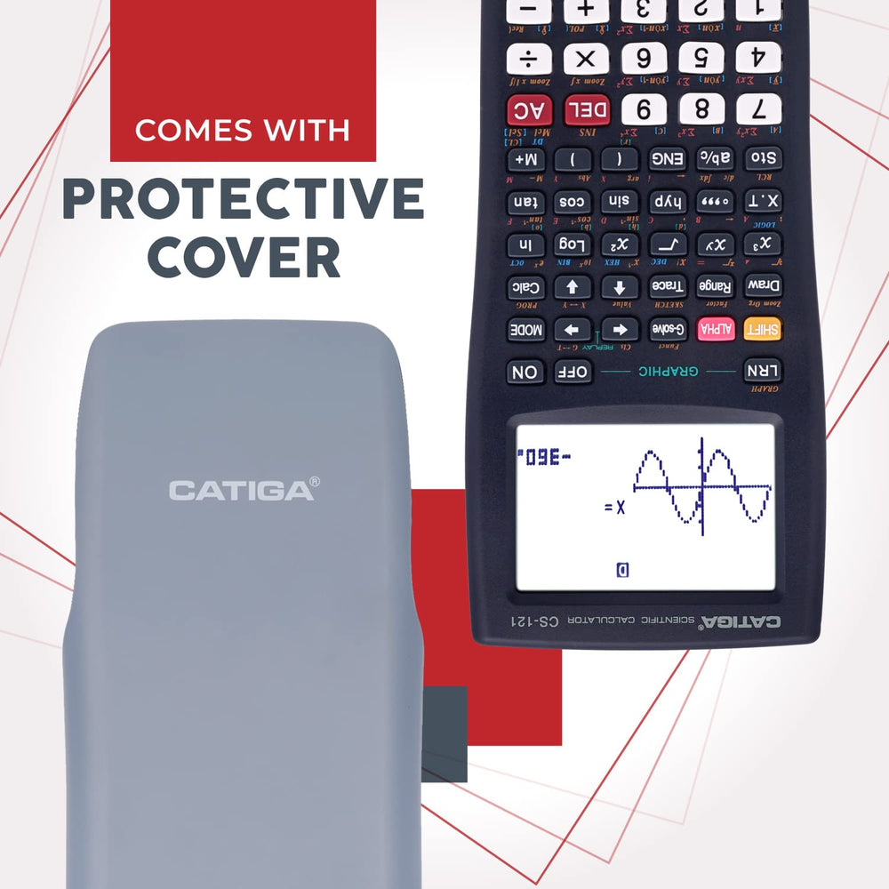 CATIGA CS-121 back showing reset button for fast troubleshooting and reliability