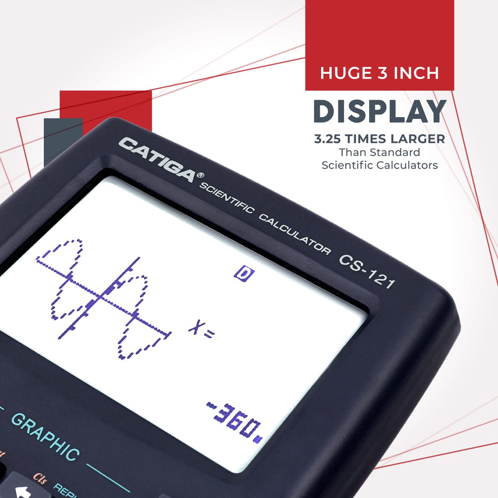 CATIGA CS-121 in classroom use helping students visualize functions while studying