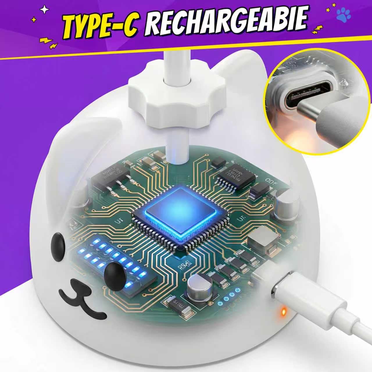 Catpick Joy packaging with spare attachments illustrating replaceable heads for variety