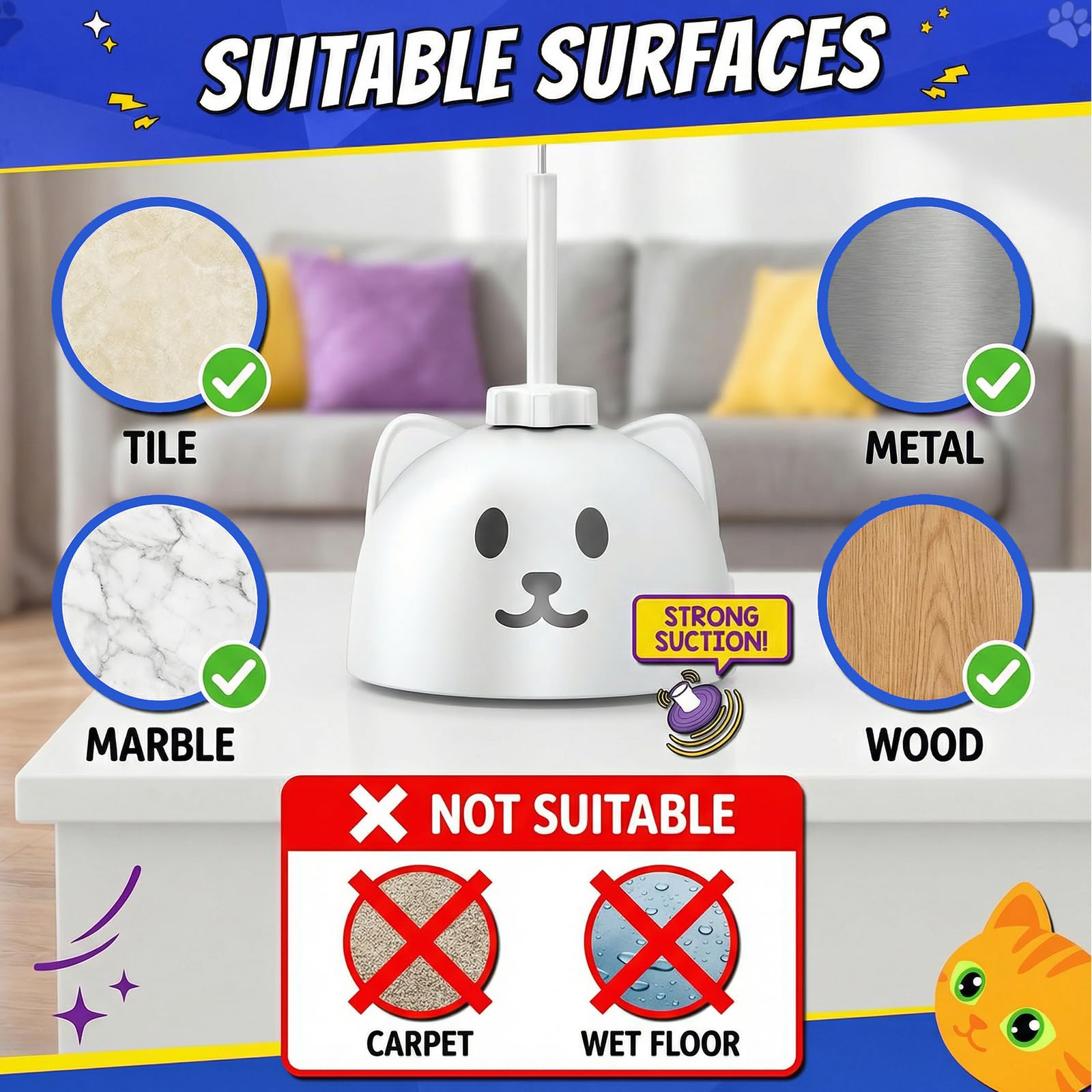 CATPICK multi-cat play scene conveying shared entertainment and enrichment