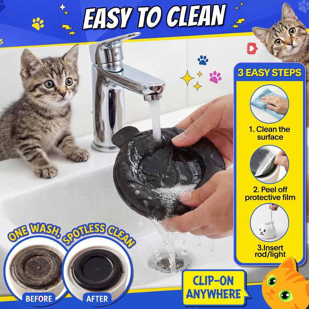 CATPICK speed control visual indicating two-speed settings for tailored play
