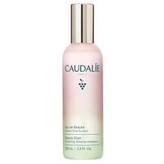 Caudalie Beauty Elixir front bottle showing elegant packaging and glow benefits