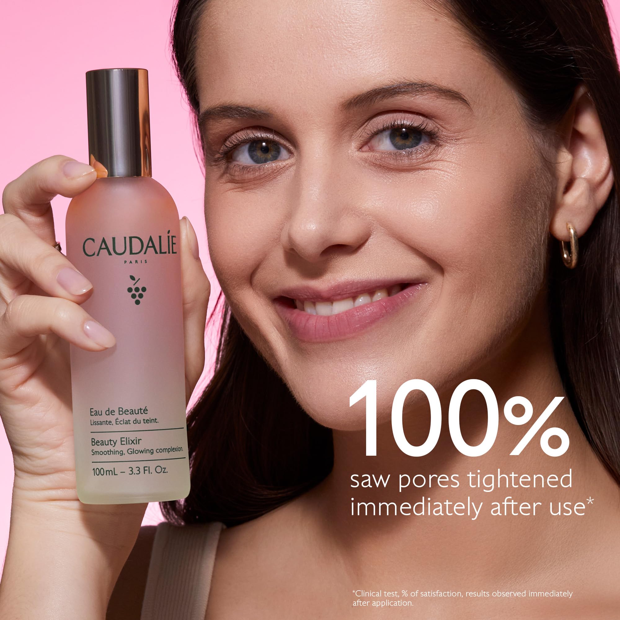 Caudalie Beauty Elixir green grape ingredient close-up for hydration benefit