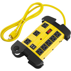CCCEI front view showing 8 outlets and visible durability benefit